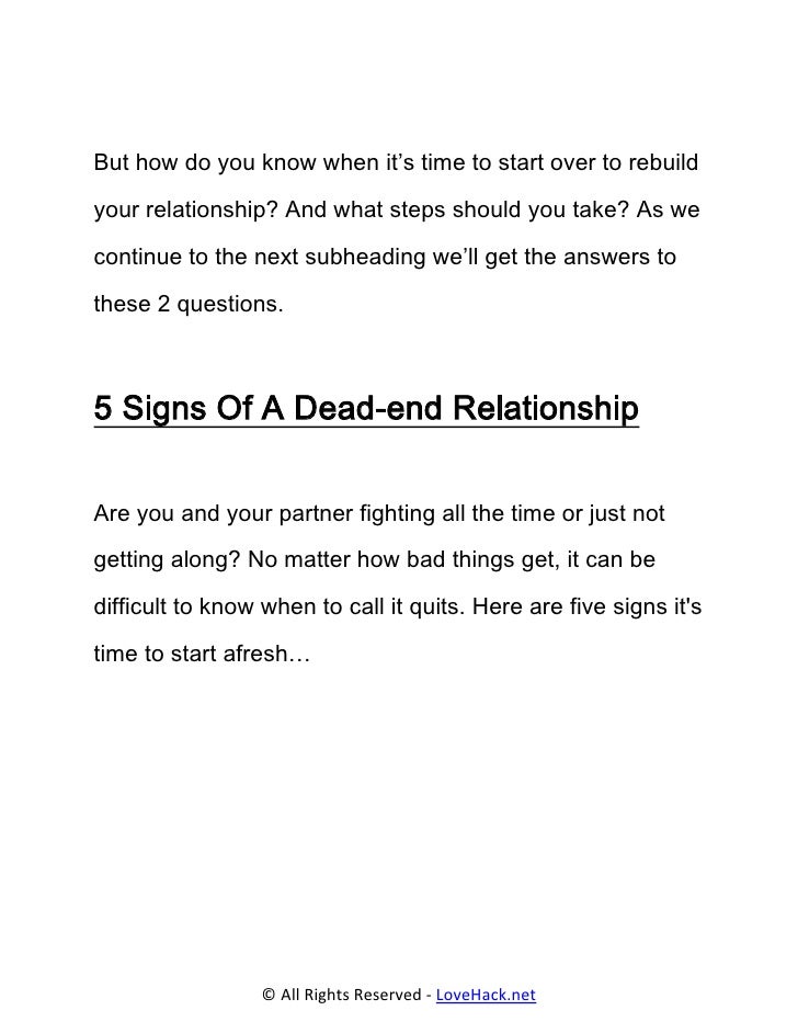 How To Know To Too much b the best A Relationship How To Recognize To End A Relationship